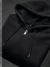 Blusa Moletom Canguru C Ziper Masculino Liso Básico Lisa