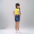 Short Jeans Lycra Feminino Meninas Infantil 4 Ao 16