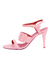 Sandália Bege Fivela Lateral Salto Fino - comprar online