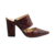 Mule Python Vermelho Salto Grosso - comprar online
