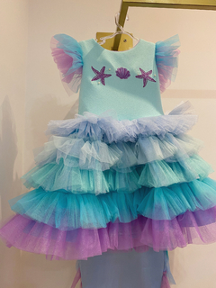 Vestido de sereia + cauda - comprar online
