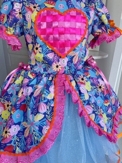 Junino Floral Coração PRONTA ENTREGA - comprar online