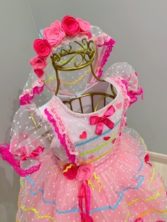 Noiva Junina pink - PRONTA ENTREGA - Imaginè