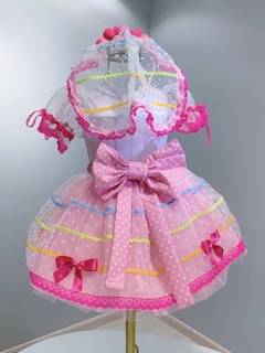 Noiva Junina pink - PRONTA ENTREGA - loja online