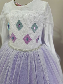 Princesa Elsa Frozen 2 Luxo- Inspirado na internet