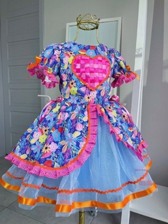 Junino Floral Coração- SOB ENCOMENDA na internet