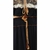 Conjunto Cropped e Saia Boho Palak - Crepe Bordado Luxuoso em Preto 5004 - Caindo Fulô