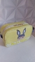 Necessarie porta fraldas e lenço umedecidos amarela com cinza - Bolsa Maternidade Personalizadas em até 10x sem juros!
