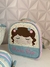 Mochila Escolar infantil 40cm com Boneca Kit escolar Estampa Confete - Bolsa Maternidade Personalizadas em até 10x sem juros!