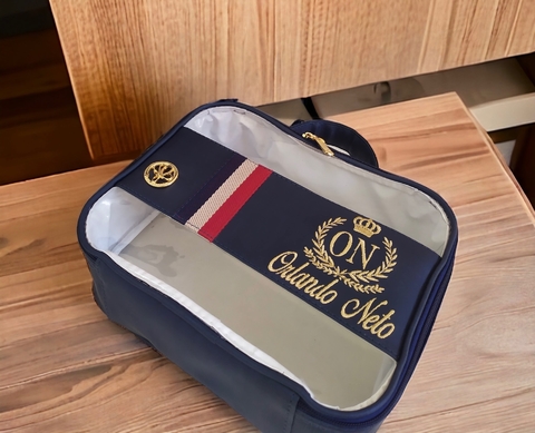 Maleta organizadora Transparente personalizada Tamanho Media