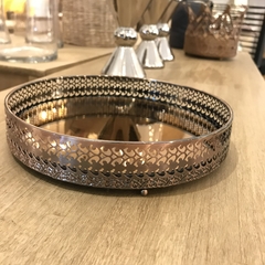 Bandeja espejo cobre ch (00795)