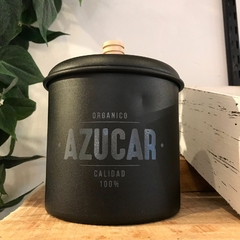 Tarro AZUCAR negro (00193)