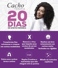 Cachoterapia - Tratamento profissional para cachos perfeitos em casa. - Grupo MHPRO Cosméticos 