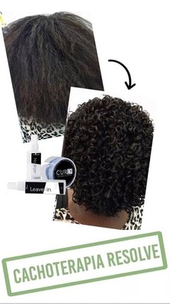 Imagem do Cachoterapia (kit sem caixa decorativa) - Tratamento profissional para cachos perfeitos em casa.
