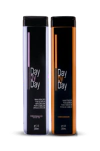 Day By Day Pós Química - Kit com Shampoo 250ml blond e Condicionador 250ml branco.