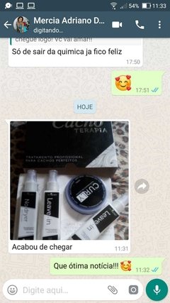 Cachoterapia (kit sem caixa decorativa) - Tratamento profissional para cachos perfeitos em casa. - Grupo MHPRO Cosméticos 
