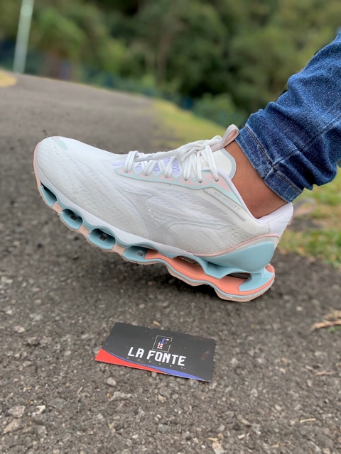 MIZUNO PROPHECY 11 BRANCO/ROSA/AZUL - comprar online