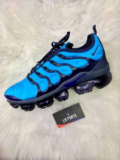 Nike Vapormax Plus Azul c/ Preto Importado Vietnã - comprar online