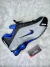 Nike Shox R4 Preto, Cinza c/ Azul - LAFONTE OUTLET