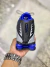 Nike Shox R4 Preto, Cinza c/ Azul - loja online