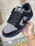Dunk Low Preto/Azul - Cadarço Personalizado - comprar online