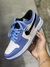 Air Jordan Low Azul/Preto/Branco