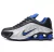 Nike Shox R4 Preto, Cinza c/ Azul