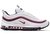 AIR MAX 97 BRANCO C/ VERMELHO