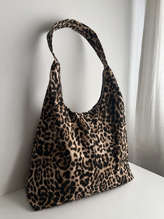 Cartera Mitta (Animal Print Dorado)