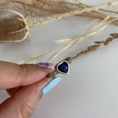 Anillo heart Blue - 19 mm - comprar online