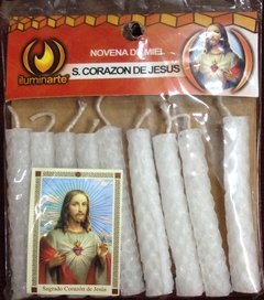 Novena De Miel De Los Santos Velas De Miel X 9 - Santeria Celestial