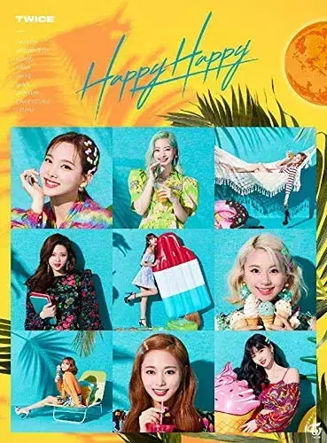 TWICE - Japanese Single Album Vol.4 [Happy Happy] Type B (CD + DVD | Limited Edition)