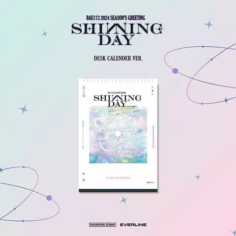 BAE173 - 2024 Season's Greetings [SHINNING DAY] (DESK CALENDAR Version)