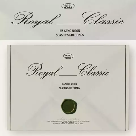 HA SUNG WOON - 2025 SEASON’S GREETINGS [ROYAL CLASSIC]