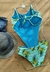 Maiô Estampado Feminino Com Amarra Frontal - comprar online