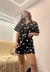Pijama Feminino Curto Americano Estampa Corações Short Doll - comprar online