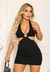 Vestido Feminino Argola e Vazado Com Bojo Modelo Curto na internet