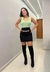 Imagem do Body Feminino Canelado Com Bojo Estilo Conforto Elegante