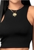 Cropped Nadador em Tecido Laurel Avulso, com Bojo na internet