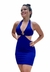 Vestido Feminino Argola e Vazado Com Bojo Modelo Curto - loja online
