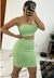 Conjunto Feminino Cropped Faixa com Saia em tecido laurel - MISSATTI | BEACHWEAR - Loja de Biquínis 