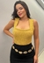 Body Feminino Canelado Com Bojo Estilo Conforto Elegante - comprar online