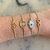 Pulseras Oro Laminado ajustable con dije