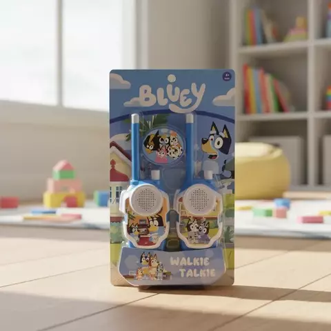 Walkie Talkie Bluey Infantil Comunicación A Distancia (solo online)
