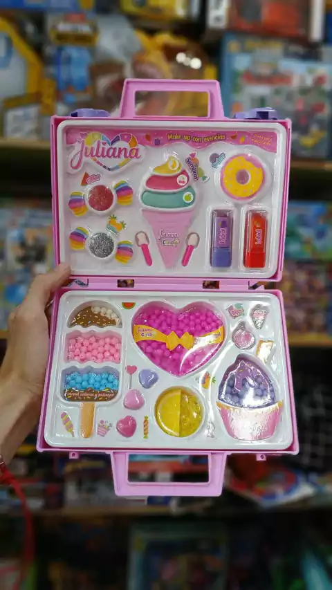 Valija Juliana Candy Sisfriends | Set de Juego Infantil con Accesorios de Dulcería