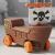 Andador Barco Pirata Vegui | Juguete Montable Didáctico para Bebés en Bolsa - DUENDE ROJO
