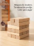 Jenga TORRE DE KHALIFA DE MADERA 56 Pcs Fibro - DUENDE ROJO