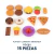 Playset Comidita Merienda 15 Piezas Sebigus Infantil - comprar online
