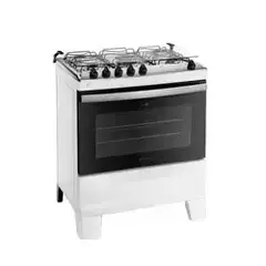 Fogão 5 Bocas Branco com Mesa Inox Atlas Agile Up Bivolt na internet