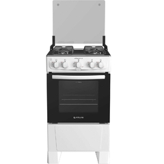 Fogão 4 bocas Atlas Mônaco Plus Branco com Acendimento Automático e Mesa Inox na internet